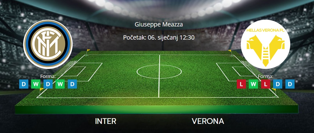 Tipovi za Inter vs. Verona, 6. siječanj 2024., Serie A