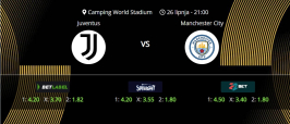 Tipovi za Juventus vs. Manchester City, 26. lipanj 2025., Fifin klupski SP