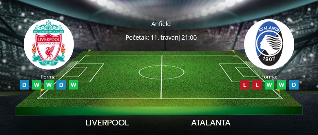 Tipovi za Liverpool vs. Atalanta, 11. travanj 2024., Europska liga