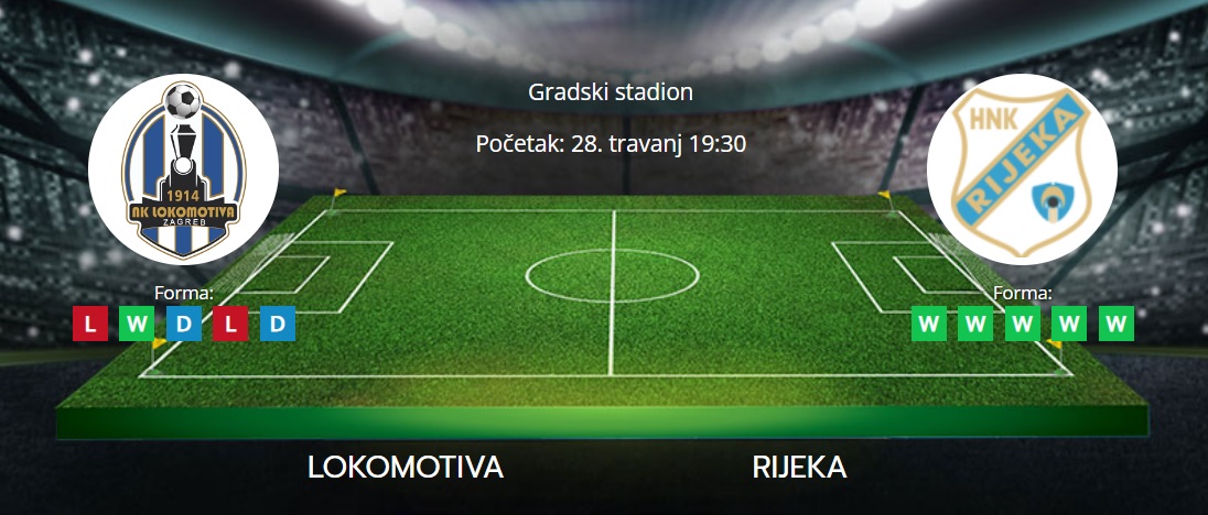 Tipovi za Lokomotiva vs. Rijeka, 28. travanj 2024., HNL