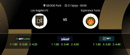 Tipovi za Los Angeles FC vs. Esperance, 21. lipanj 2025., Fifin klupski SP