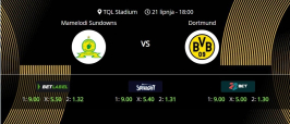 Tipovi za Mamelodi Sundowns vs. Borussia Dortmund, 21. lipanj 2025., Fifin klupski SP