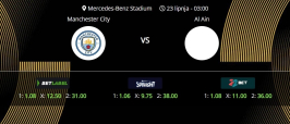 Tipovi za Manchester City vs. Al Ain, 23. lipanj 2025., Fifin klupski SP