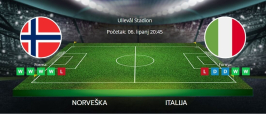Tipovi za Norveška vs. Italija, 6. lipnja 2025., kvalifikacije za SP