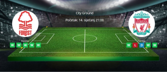 Nottingham Forest vs. Liverpool, 14. siječanj 2025., Premiership