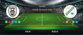Tipovi za PAOK vs. Rijeka, 28. kolovoz 2025., Europska liga