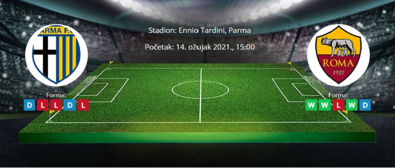 Parma vs. Roma – Najava i tipovi za klađenje – 14.3.2021