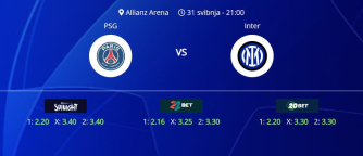 Tipovi za PSG vs. Inter, 31. svibnja 2025., Liga prvaka
