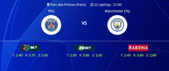 Tipovi za PSG vs. Manchester City, 22. siječanj 2025., Liga prvaka