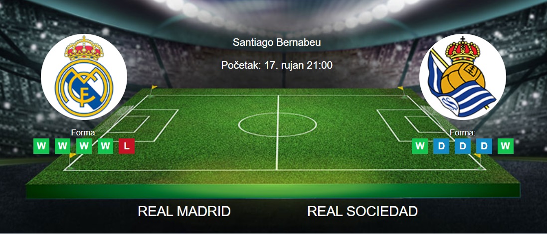 Tipovi za Real Madrid vs. Real Sociedad, 17. rujan 2023., La Liga