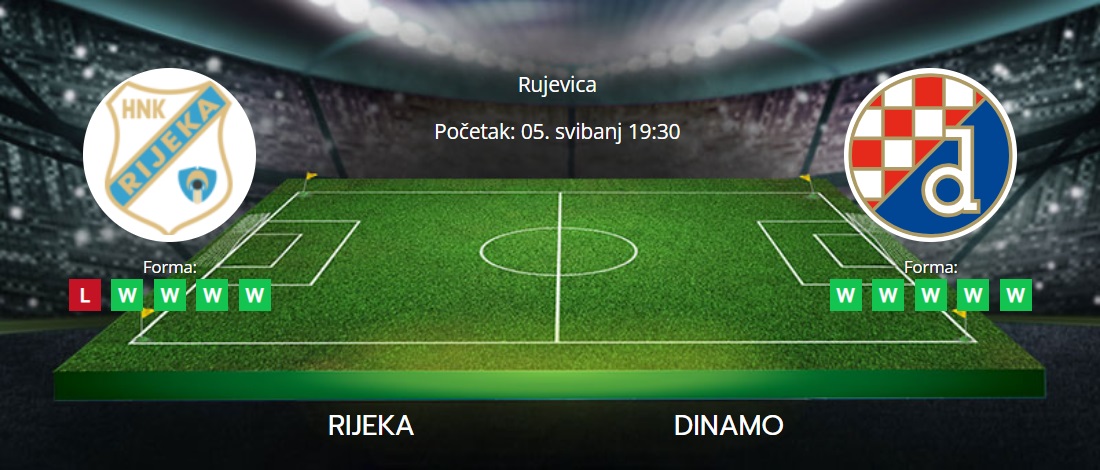 Tipovi za Rijeka vs. Dinamo, 5. svibnja 2024., HNL