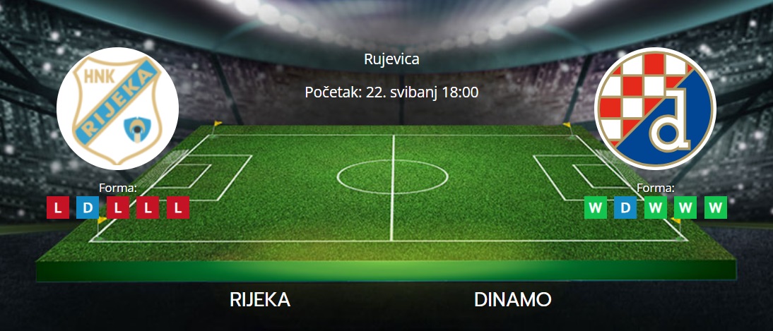 Tipovi za Rijeka vs. Dinamo, 22. svibanj 2024., hrvatski Kup