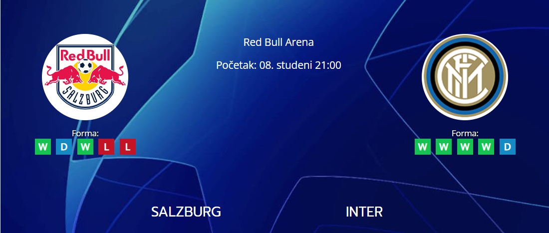 Tipovi za Salzburg vs. Inter, 8. studeni 2023., Liga prvaka