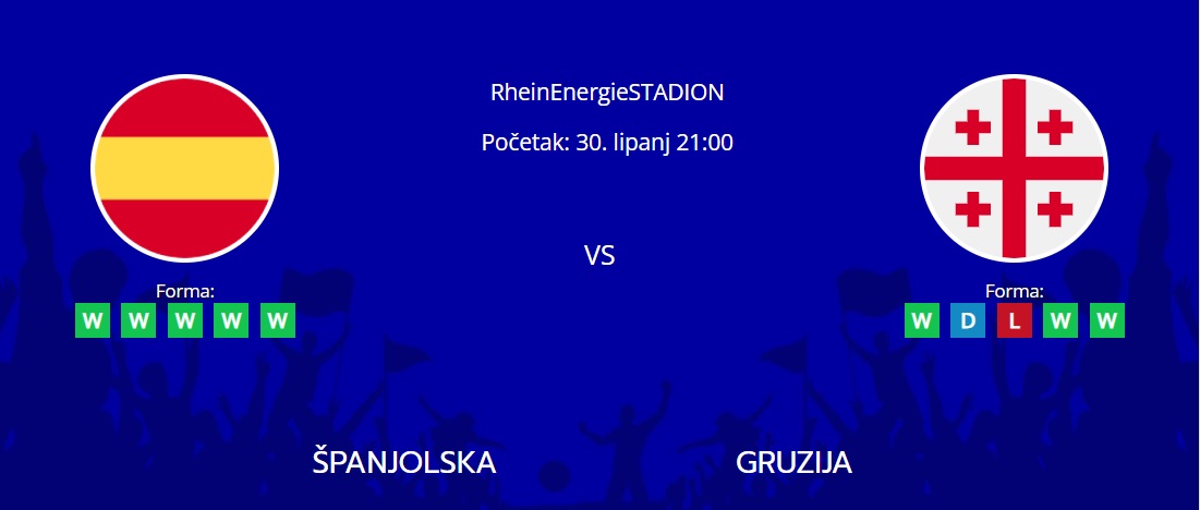 Tipovi za Španjolska vs. Gruzija, 30. lipanj 2024., Euro 2024